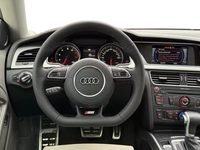 Flat-Bottom Performance Steering Wheel Audi A5 S5 B8 2007-2016 - side view - Becquet Voiture