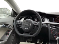Flat-Bottom Performance Steering Wheel Audi Q5 I 2008-2017 Black - three-quarter view - Becquet Voiture