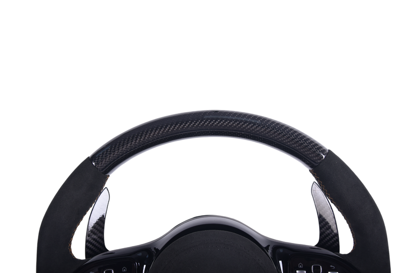 Volant Mercedes AMG Carbone Alcantara 2014-2022 - vue arrière - Becquet Voiture