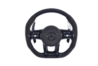 Volant Mercedes AMG Carbone Alcantara 2014-2022 - vue de face - Becquet Voiture