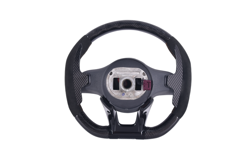 Volant Mercedes AMG Carbone Alcantara 2014-2022 - vue rapprochée - Becquet Voiture