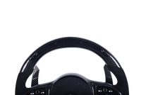 Mercedes AMG Carbon Alcantara LED Steering Wheel 2014-2022 - rear view - Becquet Voiture