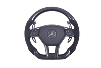 Volant Mercedes AMG Cuir Alcantara Carbone 2009-2015 - vue de face - Becquet Voiture