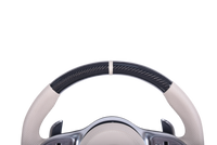 Mercedes AMG Leather Alcantara Carbon Steering Wheel 2014-2022 - rear view - Becquet Voiture