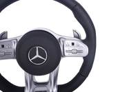 Full Leather Mercedes-AMG Steering Wheel 2014-2022 - studio packshot - Becquet Voiture