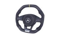 Volant Mercedes AMG Edition 1 Carbone Cuir - vue arrière - Becquet Voiture
