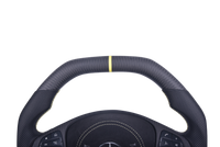 Volant Mercedes AMG Edition 1 Carbone Cuir - vue de trois-quarts - Becquet Voiture