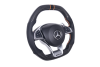 Volant Mercedes AMG Edition 1 Fibre Carbone - vue de profil - Becquet Voiture
