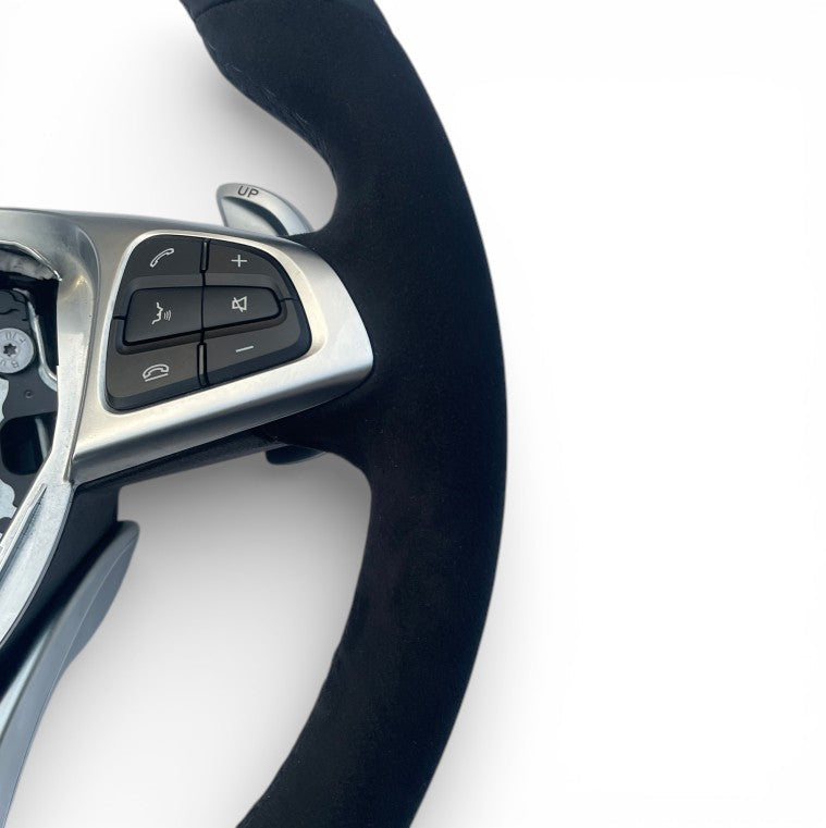 Volant Performance Carbone Mercedes-Benz Classe G W463 2009-2022 - installé sur véhicule 2 - Becquet Voiture