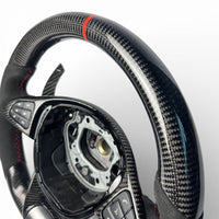Volant Performance Carbone Mercedes-Benz Classe G W463 2009-2022 - vue de profil - Becquet Voiture