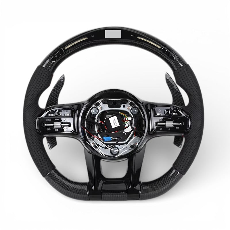 Volant Performance Carbone Mercedes-Benz GLC X254 2022-2026 - vue de profil 3 - Becquet Voiture