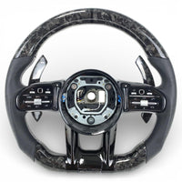 Volant Performance Carbone Mercedes-Benz GLE W167 2018-2026 - vue de dessus - Becquet Voiture