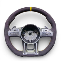 Volant Performance Carbone Mercedes-Benz GLE W167 2018-2026 - vue de profil 2 - Becquet Voiture