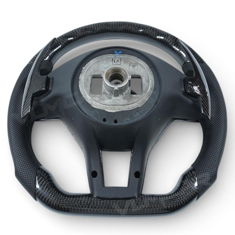 Volant Performance carbone Mercedes Classe A W176 2012-2018 - installé sur véhicule 2 - Becquet Voiture