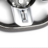 Volant Performance Carbone Mercedes Classe A W177 A45 AMG 2018-2026 - vue de profil 5 - Becquet Voiture