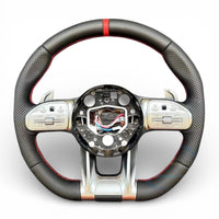 Volant Performance Carbone Mercedes Classe C W206 AMG 2021-2026 - packshot studio 2 - Becquet Voiture