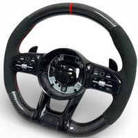 Volant Performance Carbone Mercedes Classe C W206 AMG 2021-2026 - vue arrière - Becquet Voiture