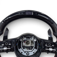 Volant Performance Carbone Mercedes Classe C W206 AMG 2021-2026 - vue de dessus 5 - Becquet Voiture