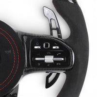 Volant Performance Carbone Mercedes Classe C W206 AMG 2021-2026 - vue de face 4 - Becquet Voiture
