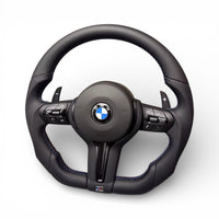 M-Lenkrad Performance Pack BMW 2er F22 M2 F87 Leder Alcantara Carbon - am Fahrzeug montiert 2 - Becquet Voiture