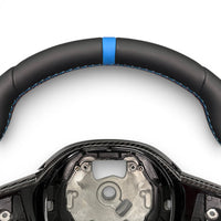 Sportlenkrad Performance Pack M BMW X6 G06 v2 Leder Carbon 2018-2026 - Vorderansicht 4 - Becquet Voiture
