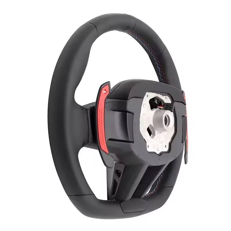 Sportlenkrad Performance Pack M BMW X6 G06 v2 Leder Carbon 2018-2026 - Seitenansicht 3 - Becquet Voiture