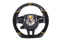Volant Porsche Macan Cayenne 2015-2024 V2 - installé sur véhicule - Becquet Voiture