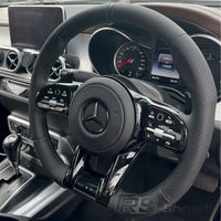 Volant Sport AMG Mercedes W205 Cuir Alcantara - vue arrière - Becquet Voiture