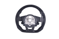 Sportlenkrad Audi A3 S3 RS3 8Y 2014-2024 aus geschmiedetem Carbon - Nahansicht - Becquet Voiture