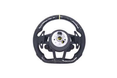 Volant Sport Audi A3 S3 RS3 8Y Carbone Forgé Sur Mesure - en situation - Becquet Voiture