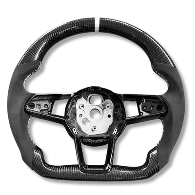 Volant Sport Audi R8 II TT Mk3 Carbone Alcantara - en situation - Becquet Voiture