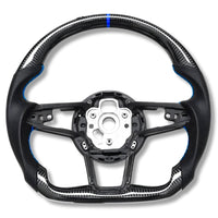 Volant Sport Audi R8 II TT Mk3 Carbone Alcantara - packshot studio - Becquet Voiture