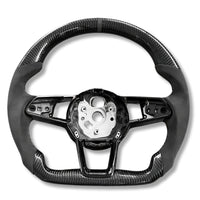 Volant Sport Audi R8 II TT Mk3 Carbone Alcantara - vue de profil 2 - Becquet Voiture