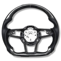 Volant Sport Audi R8 II TT Mk3 Carbone Alcantara - vue rapprochée - Becquet Voiture