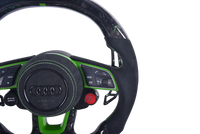 Volant Sport Audi RS3 A3 S3 A4 A5 8Y Carbone Alcantara - packshot studio - Becquet Voiture