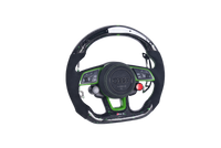 Volant Sport Audi RS3 A3 S3 A4 A5 8Y Carbone Alcantara - vue de profil - Becquet Voiture