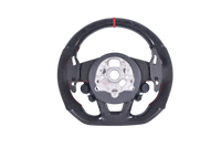 Volant Sport Audi RS3 A3 S3 A4 A5 8Y Cuir Alcantara V5 - détail du montage - Becquet Voiture