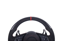Volant Sport Audi RS3 A3 S3 A4 A5 8Y Cuir Alcantara V5 - vue arrière - Becquet Voiture