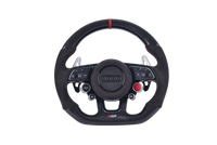 Volant Sport Audi RS3 A3 S3 A4 A5 8Y Cuir Alcantara V5 - vue de face - Becquet Voiture