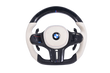 Volant Sport BMW Série G Carbone Blanc Alcantara LED