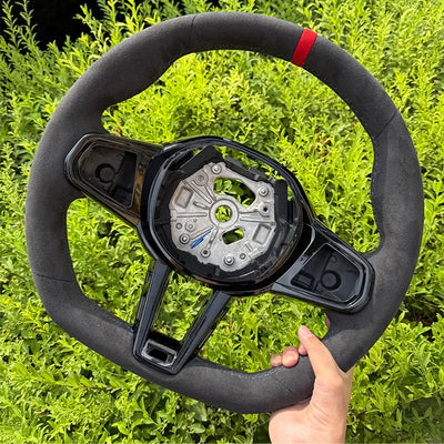 Volant Sport CS Cuir Nappa BMW Séries 3 4 5 G20 G30 - en situation - Becquet Voiture