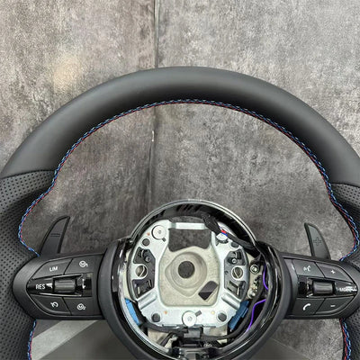 Volant Sport Cuir BMW F30 F10 F20 E90 - vue arrière - Becquet Voiture