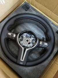 Volant Sport M BMW M3 M5 F30 F10 E90 - installé sur véhicule - Becquet Voiture