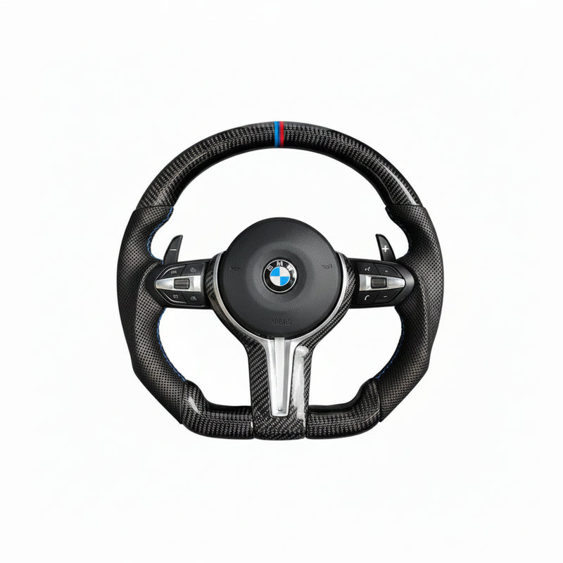 Volant Sport M BMW M3 M5 F30 F10 E90 - vue de face - Becquet Voiture
