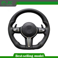 Volant Sport M BMW M3 M5 F30 F10 E90 - vue de profil 2 - Becquet Voiture