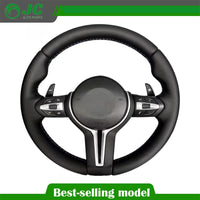 Volant Sport M BMW M3 M5 F30 F10 E90 - vue rapprochée - Becquet Voiture