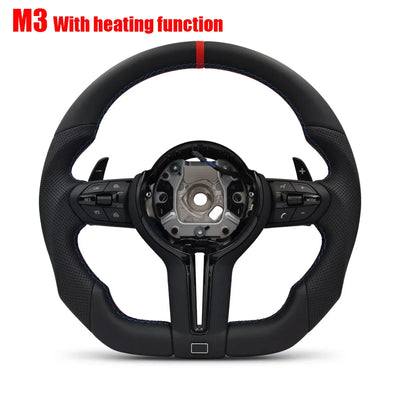 Volant Sport M BMW Série F F30 F10 M3 M4 M5 - installé sur véhicule 2 - Becquet Voiture
