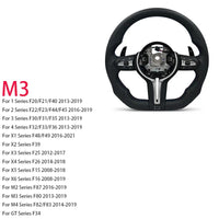 Volant Sport M BMW Série F F30 F10 M3 M4 M5 - vue arrière 2 - Becquet Voiture