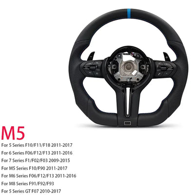 Volant Sport M BMW Série F F30 F10 M3 M4 M5 - vue de dessus 2 - Becquet Voiture