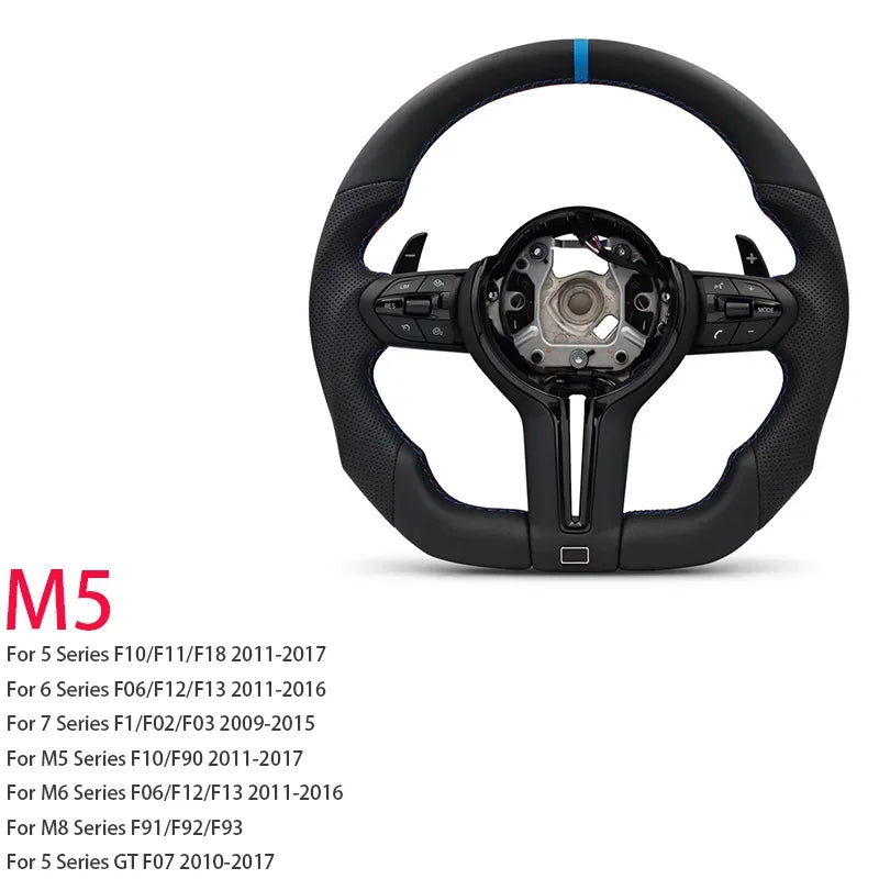 Volant Sport M BMW Série F F30 F10 M3 M4 M5 - vue de dessus 2 - Becquet Voiture